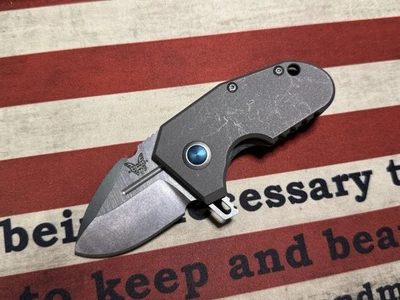 Benchmade 756 MPR Micro Pocket Rocket Knife 20cv Titanium Frame Lock Flipper - Image 1 of 4
