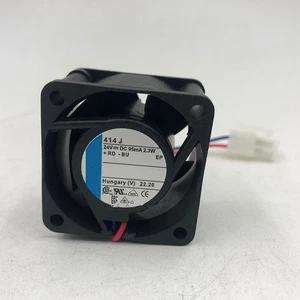 414J 414J/2 Axial Fan 24V 2.3W 95mA 2wire 40*40*25MM For Inverter Cooling Fan - Afbeelding 1 van 2
