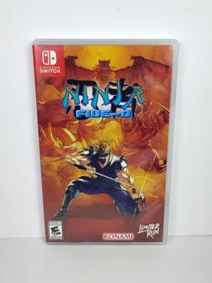 Ninja Five-O Limited Run Games (Nintendo Switch) CIB - Tested  - Image 1 of 4