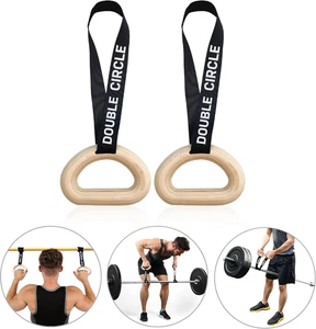 Doppelkreis Klimmzuggriffe - Klimmzuggriffe, LAT Pull Down Gym Griffe Design  - Bild 1 von 12