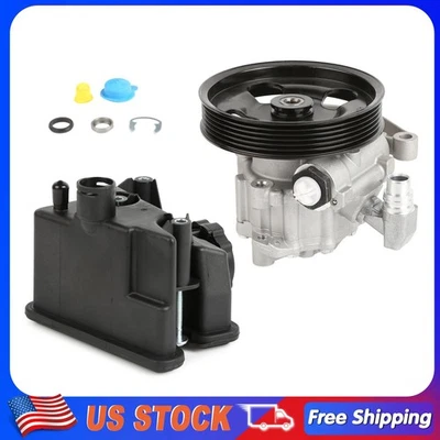 Bomba de direção hidráulica com reservatório para Mercedes-Benz W204 C300 2010-2012 C350 E350 - Imagem 1 de 4