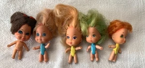Lote de muñecas Liddle Kiddles Sweet Treats 1968 TLC como está desnuda. - Imagen 1 de 9