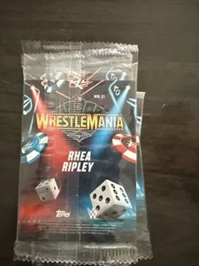 WWE X Topps WWE World WrestleMania 41 LE Pack! Rhea Ripley numerowane - Zdjęcie 1 z 1