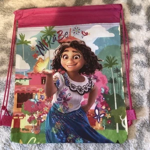 Encanto Maribel Rucksack mit Kordelzug Badetasche Canvas wiederverwendbar - Bild 1 von 6