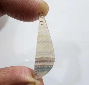 Ultimative hervorragende Designschnitzerei Regenbogen Fluorit ausgefallen 20 Krt lose Edelstein - Bild 1 von 7