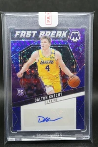 2024-25 NBA Mosaic Dalton Knecht Fast Break Auto Blue Rookie 3/25 Lakers SEALED - Bild 1 von 2