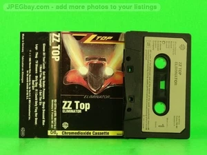 ZZ TOP ELIMINATOR (120) 11 Track Audio Cassette WARNER - Picture 1 of 8