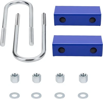  3 英寸下压块套件和 U 型螺栓套件适用于雪佛兰 C10 后 1960 - 1972 Leaf  — 第 1/4 张图片