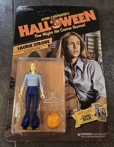 NUOVA ACTION FIGURE SPAVENTOSA STRACCI LAURIE STRODE HALLOWEEN NUOVA SU CARTONCINO - Foto 1 di 4