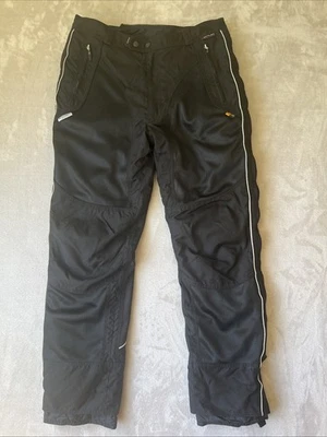 Mens Olympia Moto Sports Cordura Padded Motorcycle Riding Pants 38 Full Zip Leg Foto 1 de 4