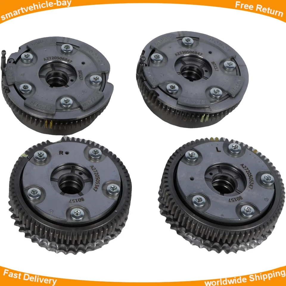 4PCS Intake&Exhaust Camshaft Timing Adjusters for Mercedes-Benz C350 2720505347 - Imagem 1 de 4