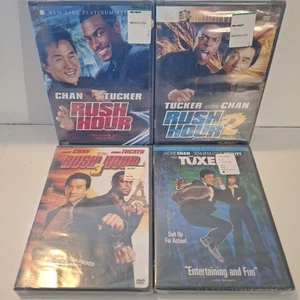 Rush Hour 1 2 3 & The Tuxedo Sealed Lot Jackie Chan Action Comedy - Foto 1 di 6