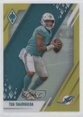 2021 Panini Phoenix Yellow /75 Tua Tagovailoa #76 - Image 1 of 2