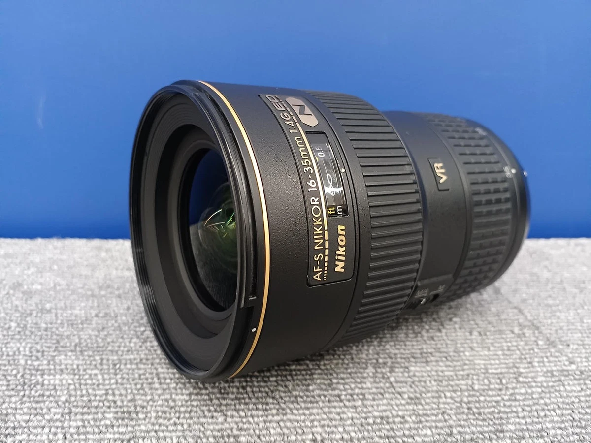 NIKON AF-S NIKKOR 16-35MM 1:4 G ED WIDE ANGLE ZOOM LENS 798367 | eBay