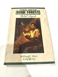 Star Wars Dark Forces Rebel Agent William C. Dietz 1998 1st Edition - Foto 1 di 2