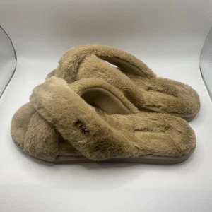 Michael Kors Lala Faux Fur Slide Slipper Size 11 - Picture 1 of 7