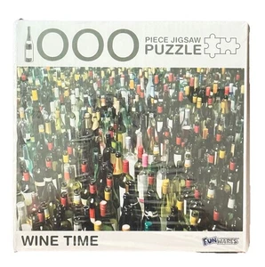 1000 piezas Rompecabezas Tiempo del Vino Terminado Botellas Nuevo Precintado - Imagen 1 de 3