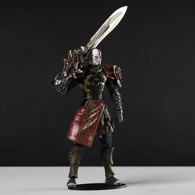 GOD OF WAR KRATOS 7" ACTION FIGURE WITH SWORD ARMOR CLOSED MOUTH COLLECTIBLE NEW - Image 1 of 4