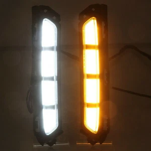 2PCS DRL For Hyundai Elantra 2019 2020 LED Daytime Running Light Fog lamp - Foto 1 di 8
