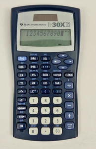 Texas Instruments TI-30X IIS Scientific Calculator Blue - Tested Works - Picture 1 of 6