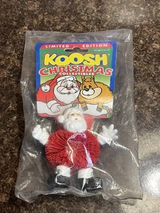 Vintage Koosh Weihnachtsmann Weihnachten Sammelfigur Ball OddzOn NEU VERSIEGELT - Bild 1 von 7