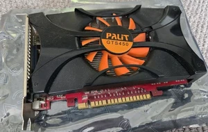 PALIT NVIDIA GeForce GTS450 Graphics Card 1024MB GDDR5 256mb - Picture 1 of 5