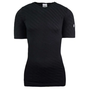 Asics Seamless Mens Black T-Shirt - Picture 1 of 1