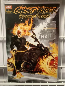 GHOST RIDER VENGEANCE FOREVER #1 PX DCD 40TH LARRAZ 2022 MARVEL VARIANT - Picture 1 of 5