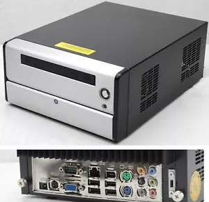 LEISER MINI COMPUTER CUBE INTEL 1,6GHz S-VIDEO TV-OUT DVD-RW 160GB 1GB 12V POWER - Bild 1 von 1