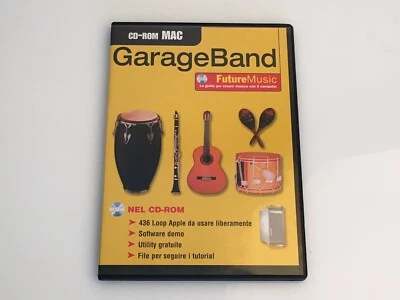 GarageBand CD-ROM per MAC + libro 130 pagine: Future Music n° 2 giugno 2005 - Immagine 1 di 4