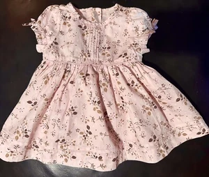 NWOT Gap Dress Baby Girl 3M Peachy Pink - Beautiful. - Picture 1 of 5