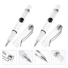  2 Pcs Pen Refillable Ink Pens Calligraphy Fountain Stationery