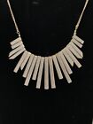 Charming Charlie Gold/ Silver Glitter Bling Necklace