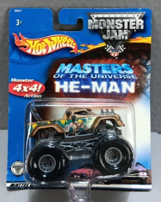 MATTEL HOT WHEELS B0347 MONSTER JAM MASTERS OF THE UNIVERSE HE-MAN 2002 - Image 1 of 3