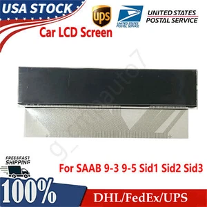 Information Center LCD DISPLAY Screen For 98-02 SAAB 9-3, 9-5, SID1, SID2, SID3 - Picture 1 of 2