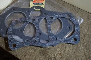 YAMAHA TX750 TX 750 CYLINDER HEAD GASKET AND BASE GASKETS 341-11181-00   GENUINE - Picture 1 of 5