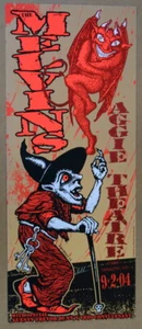 THE MELVINS -2004 - AGGIE THEATRE - FT. COLLINS- COLORADO LINDSEY KUHN - POSTER - Picture 1 of 4