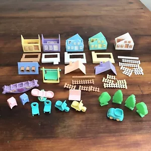 De colección Teddy's Wonderland 1990 casa patio de recreo hogar miniatura juego correo - Imagen 1 de 12