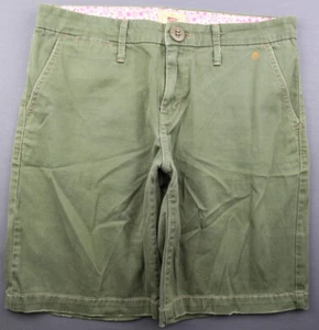 Vintage Women's 2006 Levi's Tab Twills Bermuda Chino Shorts Green Sz 8 (32x9) - Picture 1 of 9