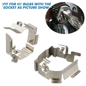 H1 LED Bulb Adapter Convert Retainer Holder Socket Clip For Ford Focus High Beam - Picture 1 of 6