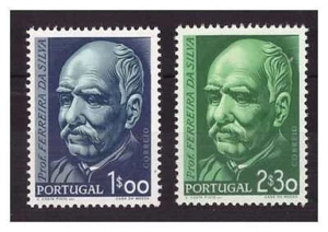 PORTOGALLO 1956 - FERREIRA DA SILVA SERIE NUOVA MNH ** - Foto 1 di 1