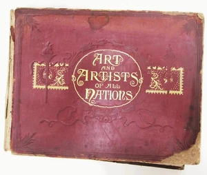 1901 Art and Artisans of All Nations BIG Photo Book JJ Little France UK Antique - Picture 1 of 7
