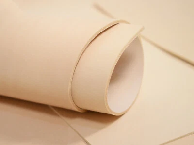 Blankleder Kalbsleder naturell 1,2-1,4 mm vegetabil, punzierbar, Ecopelle #vtk