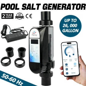 Clorador de sal inteligente para piscina sobre el suelo placa de titanio autolimpiante 20 g/h - Imagen 1 de 11