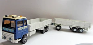••► Matchbox ★ K21 Trailer FORD H Serie LKW Lastwagen ★ mit Anhänger ★ 1979 - Foto 1 di 15