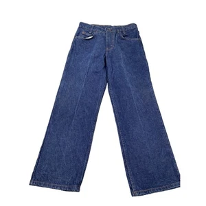 1970's 918 Levi's Boys Blue Jeans 26W x 23.5 L Orange Tab Classic Fit - Picture 1 of 11
