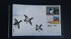 Scott #Rw56 1989 Federal Ducks Fdc Hand Painted By C&C Only 24 Made