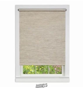 Achim Cordless Privacy Roller Shade Natural 37 W" X 72 L" - Picture 1 of 2