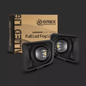 For Toyota Tundra 14-21 Double Tap Dual Color LED Yellow White Fog Lights - Picture 1 of 14