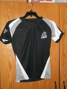 NUEVO SIN ETIQUETAS CAMISA DE MUJER PITTSBURGH PENGUINS LABATT AZUL CLARO MEDIANA - Imagen 1 de 3